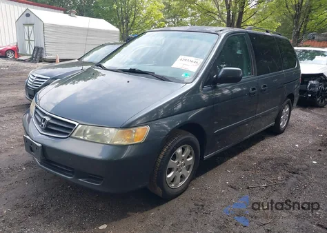 2003 Honda Odyssey Ex-L from USA, damaged, VIN 5FNRL18013B146020